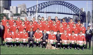McGeechan leads the Lions to victory on their tour of Australia in 1989