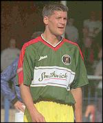 Smyth's goal made the game safe for Glentoran