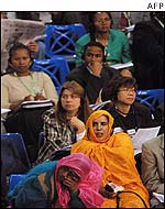 Delegates at the World Summit