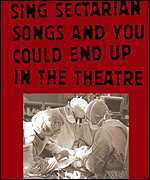 Anti Sectarian poster