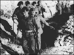 King Hussein of Jordan inspecting his troops on the border with Israel - 29 May 1967