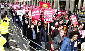 Student demonstration