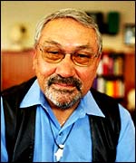 Greenland's premier, Jonathan Motzfeldt