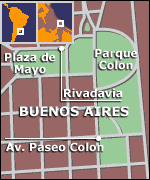 Route of the anti-hunger march