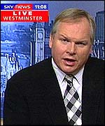 Sky News political editor Adam Boulton