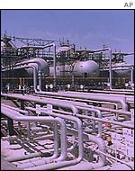 Oil installation in eastern Saudi Arabia