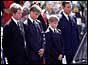 Earl Spencer, Princes Wiliam, Harry and Charles