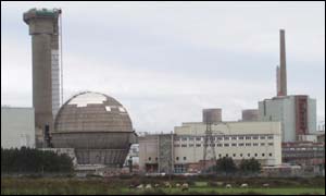 Sellafield reprocessing plant
