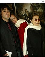 Yoko Ono and her son Sean