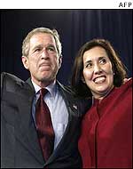 George W Bush and Suzanne Haik Terrell