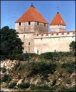 Castle in Kuressaare, on Saaremaa Island