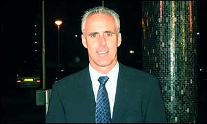 Mick McCarthy arrives at TV Centre