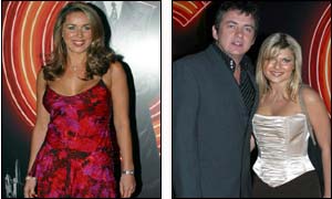 Claire Sweeney and Shane Ritchie