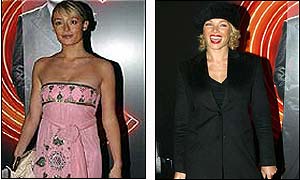 Cat Deeley and Nell McAndrew