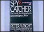 Photograph of Peter Wright's Spycatcher memoirs