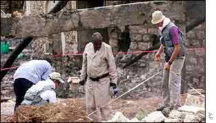 Remains of the Paradise Hotel