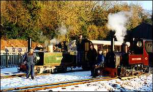 Perrygrove miniature steam railway