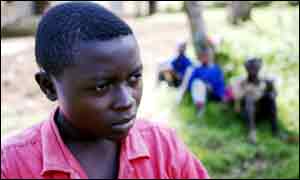 Former child soldier (Photo: Keith Ewing Tear Fund)