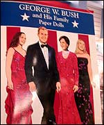 George W Bush paper doll collection