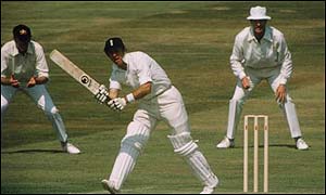 Boycott notches up his 100th century at Headingley in 1977 to help England win the Ashes