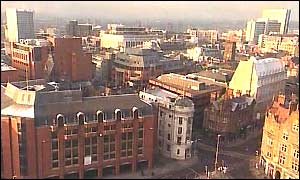 Manchester city centre
