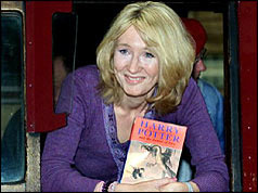 Harry Potter author JK Rowling