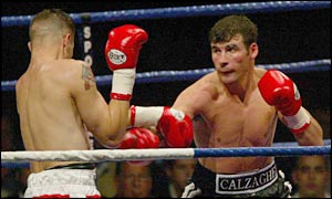 WBO super middleweight champion Joe Calzaghe