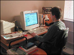 Photo of home computer use