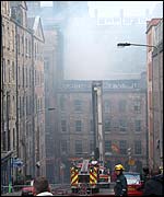 Fire scene - Alex Hunsley