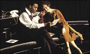 Chiwetel Ejiofor and Francesca Annis in The Vortex