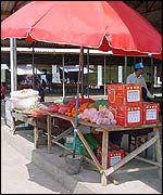Market in Wa area of Burma