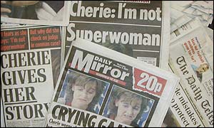 Wednesday's newspapers