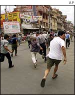 Protest in Nepalese capital Kathmandu