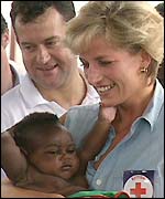 Paul Burrell and Princess Diana