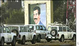 Weapons inspectors in Iraq