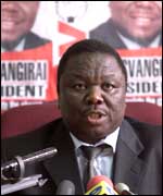 MDC's Morgan Tsvangirai
