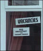 vacancy sign