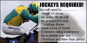 The number of jump jockeys has fallen by over 50 in the past seven years