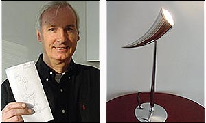 Landlord and Philippe Starck lamp