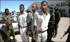 Militiamen in Madagascar 