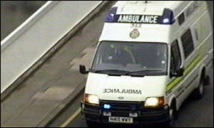 An ambulance