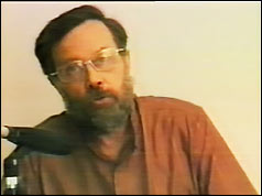 David Jacobsen in video released by kidnappers