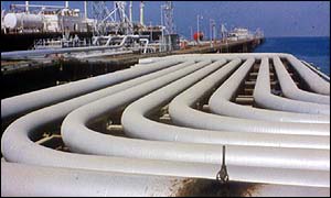 Oil pipeline between Iraq and Kuwait