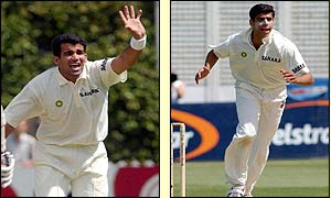 India's Zaheer Khan and Ashish Nehra appeal for decisions