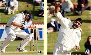 Singh takes three wickets for just five runs to spark New Zealand's collapse