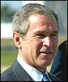 US President George W Bush
