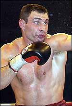 Ukraine challenger Vitali Klitschko