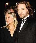 Danielle Spencer and Russell Crowe