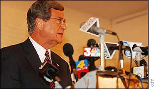 Senate Republican leader Trent Lott