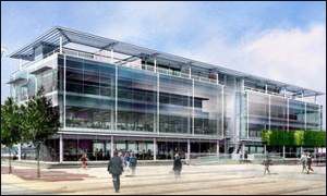 Artist's impression of Island Wharf development